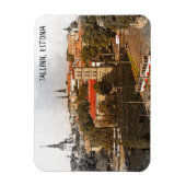 Magnet Flexible Tallinn Estonie City Panorama (Vertical)
