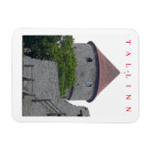 Magnet Flexible Tallinn Kiek dans de Kok vue aimant frigo (Horizontal)