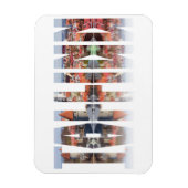 Magnet Flexible Tallinn texte composé d'ancien (Vertical)