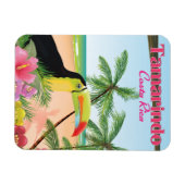 Magnet Flexible Tamarindo Costa Rica poster vacances plage (Horizontal)