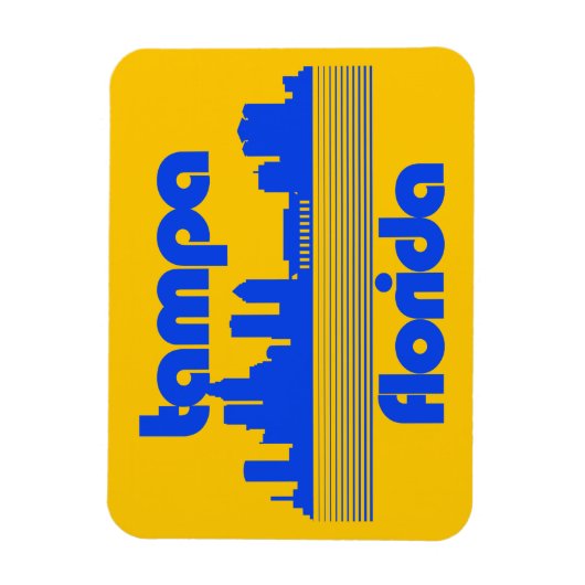 Magnet Flexible Tampa Floride (Vertical)