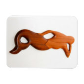 Magnet Flexible tan lookout mermaid (Horizontal)