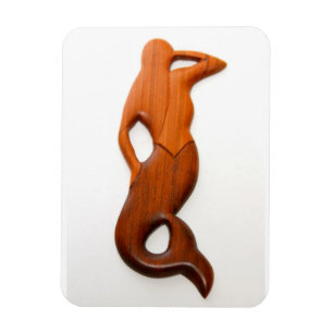 Magnet Flexible tan lookout mermaid