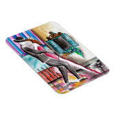 Magnet Flexible Tango dans la rue (Côté Droit)