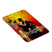 Magnet Flexible Tango sur damas (Côté Droit)