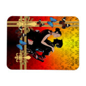 Magnet Flexible Tango sur damas (Horizontal)
