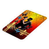 Magnet Flexible Tango sur damas (Côté Gauche)