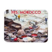 Magnet Flexible Tanneries Fès, Maroc (Horizontal)