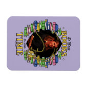 Magnet Flexible Tant De Livres, Si Peu De Temps (Horizontal)