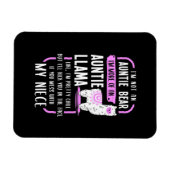 Magnet Flexible Tante Llama (Horizontal)