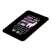 Magnet Flexible Tante Llama (Côté Gauche)
