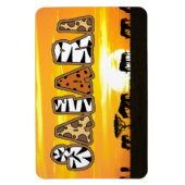 Magnet Flexible Tanzanie Sunset Safari (Vertical)