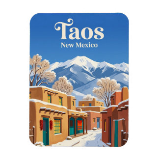 Magnet Flexible Taos Nouveau-Mexique, États-Unis