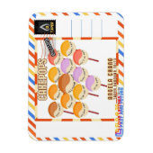 Magnet Flexible Taper:CakePops Hello From ELO2025 (Vertical)