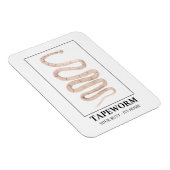 Magnet Flexible Tapeworm Your Butt Son Accueil (Côté Droit)