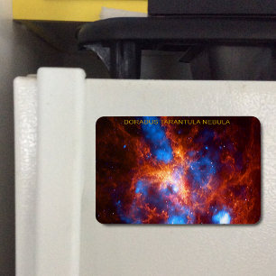 Magnet Flexible Tarantula Nebula Galaxy Bleu Brown
