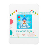 Magnet Flexible Tarjeta de cumpleaños (Vertical)