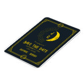 Magnet Flexible tarot céleste monogramme gothique enregistrer la d (Côté Gauche)