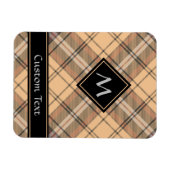 Magnet Flexible Tartan beige et Brown (Horizontal)
