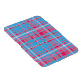 Magnet Flexible Tartan bleu et rouge (Côté Droit)