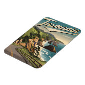 Magnet Flexible Tasmanie Vintage (Côté Gauche)