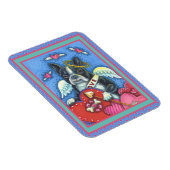 MAGNET FLEXIBLE TASSE BOSTON TERRIER CUPID FANTAISISTE, SAINT-VALE (Côté Droit)