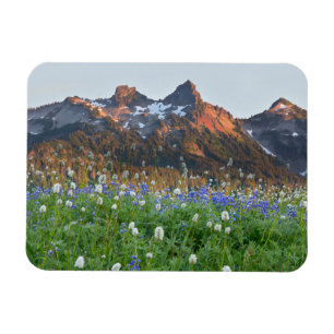 Magnet Flexible Tatoosh Range and Wildflowers   Mt. Rainier