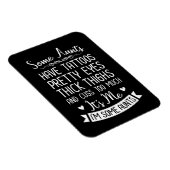 Magnet Flexible Tatouage (Côté Droit)