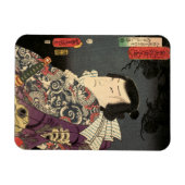 Magnet Flexible Tattoo Samurai Art (Horizontal)