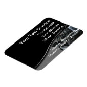 Magnet Flexible Taxi Cartes de visite magnétiques (Côté Gauche)