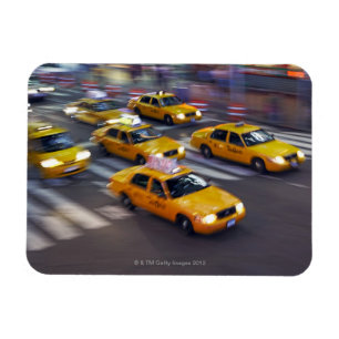 Magnet Flexible Taxi jaune de New York