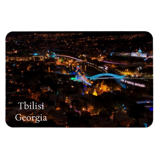Magnet Flexible Tbilissi la nuit (Horizontal)