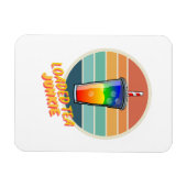 Magnet Flexible Tea Junkie chargé (Horizontal)