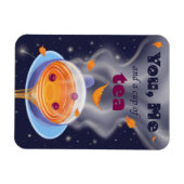 Magnet Flexible Tea Party Tea Cup Tea Time (Horizontal)