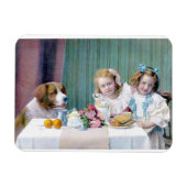 Magnet Flexible Tea Party vintage (Horizontal)