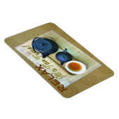 Magnet Flexible Tea Setting Photographe Overhead View (Côté Droit)