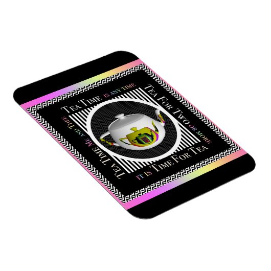 Magnet Flexible Tea Time  Refrigerator  (Côté Droit)