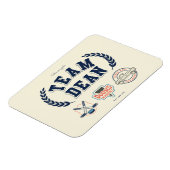 Magnet Flexible Team Dean Gilmore Girls Design (Côté Gauche)