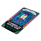 Magnet Flexible Technicolor Moteur Accueil Bois Baiser (Côté Gauche)