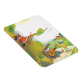 Magnet Flexible Ted, Ed et Caroll Le Pique-nique 1 (Côté Droit)