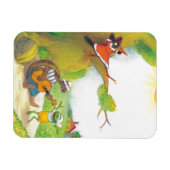 Magnet Flexible Ted, Ed et Caroll Le Pique-nique 1 (Horizontal)