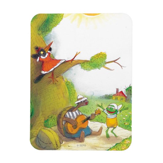 Magnet Flexible Ted, Ed et Caroll Le Pique-nique 1 (Vertical)
