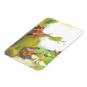 Magnet Flexible Ted, Ed et Caroll Le Pique-nique 1 (Côté Gauche)