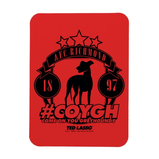 Magnet Flexible Ted Lasso | AFC Richmond #COYGH (Vertical)