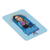 Magnet Flexible Ted Lasso | Keeley Jones Bobblehead (Côté Droit)