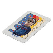 Magnet Flexible Ted Lasso | Lasso Bobblehead (Côté Gauche)
