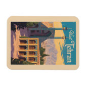 Magnet Flexible Téhéran Iran Golestan Palace Illustration Voyage (Horizontal)