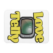 Magnet Flexible Télé Amour (Horizontal)