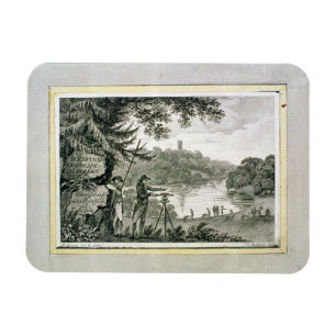 Magnet Flexible Télécarte de Humphrey Repton, gravée par Thoma