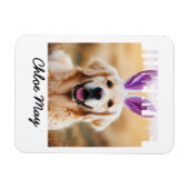 Magnet Flexible Télécharger le nom de photo de l'animal de compagn (Horizontal)